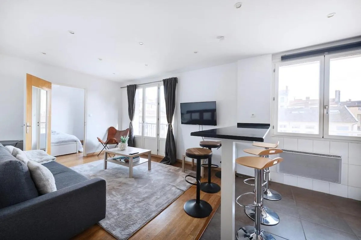 Apartamento Charmant T3 Au Coeur De Lyon 7Eme França