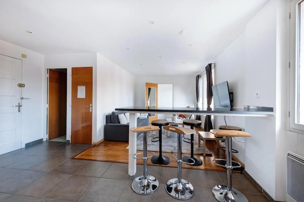 Charmant T3 Au Coeur De Lyon 7Eme 公寓